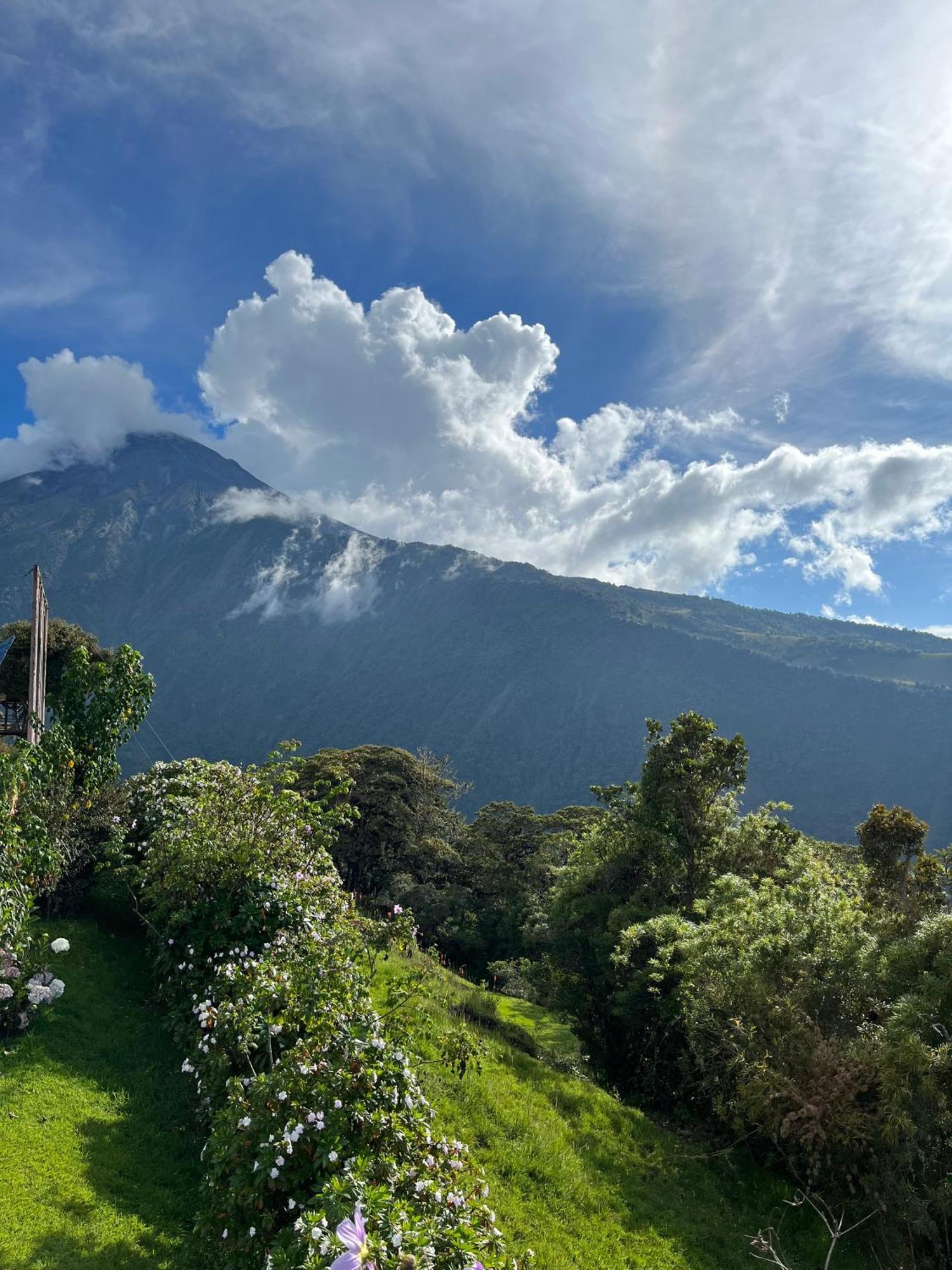 Mountain Chalet - Tungurahua Hot Springs/Aguas Termales Baños Exterior foto