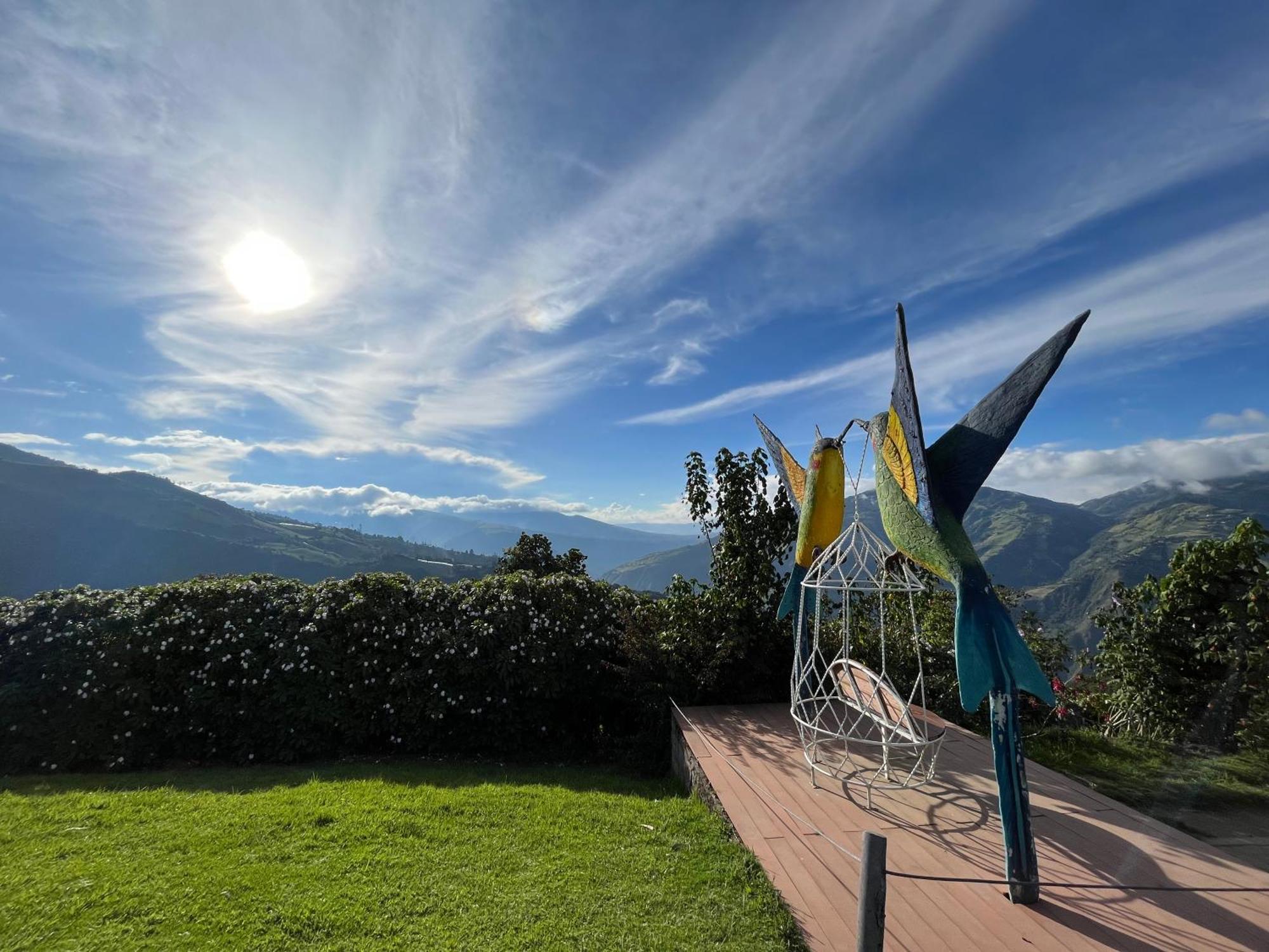 Mountain Chalet - Tungurahua Hot Springs/Aguas Termales Baños Exterior foto
